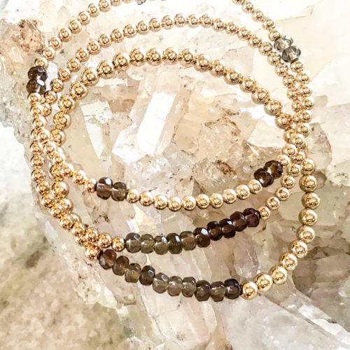Smokey Topaz Bracelets