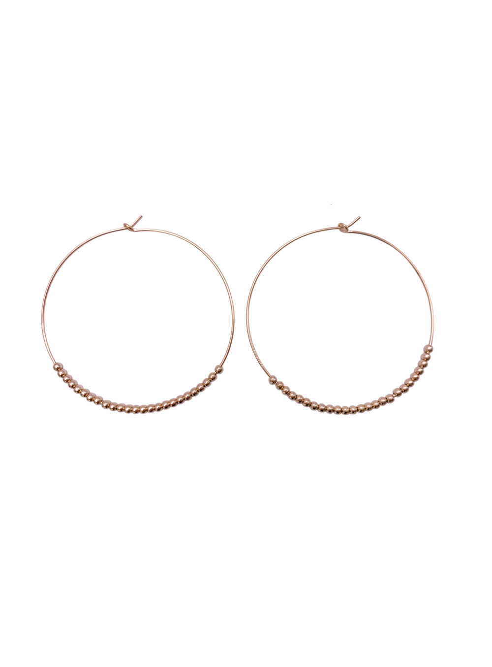 2mm Gold Filled Bead Hoops