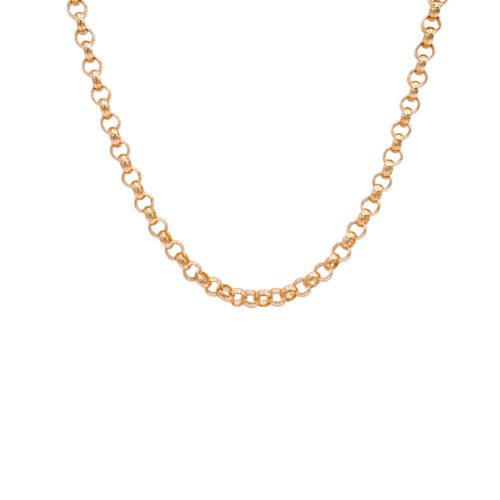 Gold Filled Small Belcher Rolo Chain Necklace