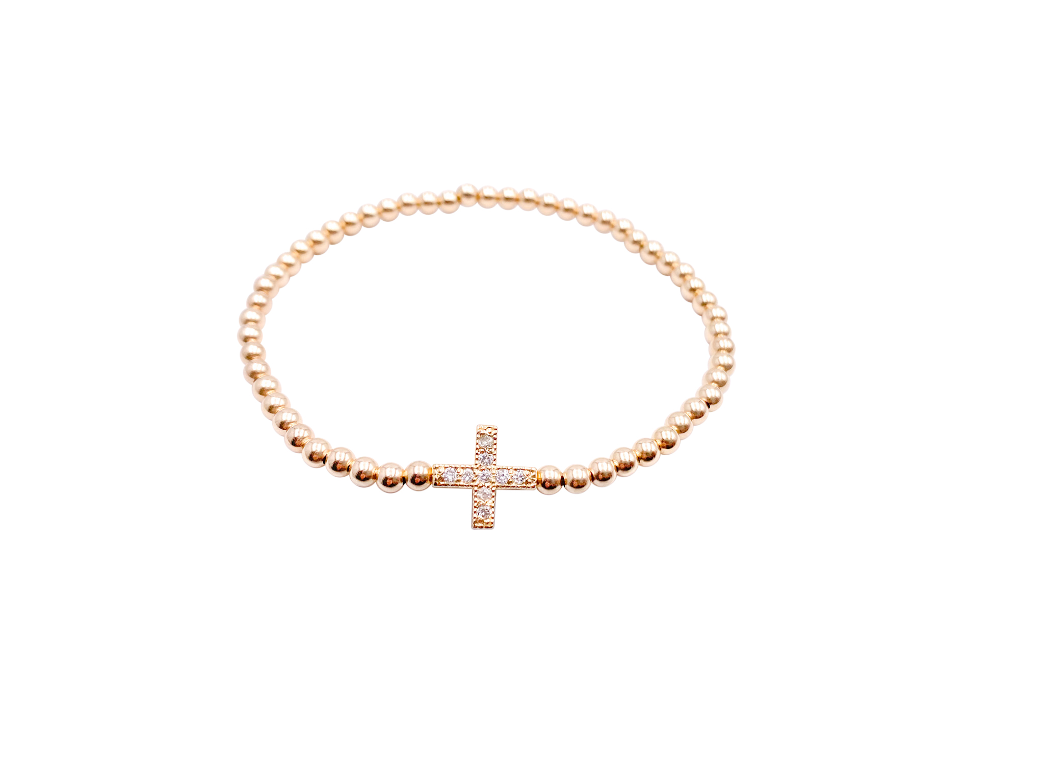 Delicate Cross – A Little Too Much Jewelry